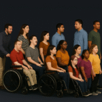 add more people on the image with downsyndrone and make it multicultural
